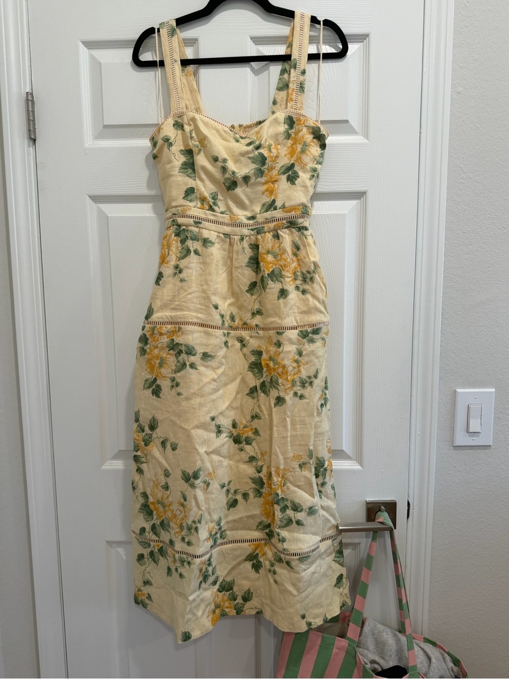Reformation Everett Linen Dress